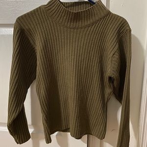 Olive Green Sweater